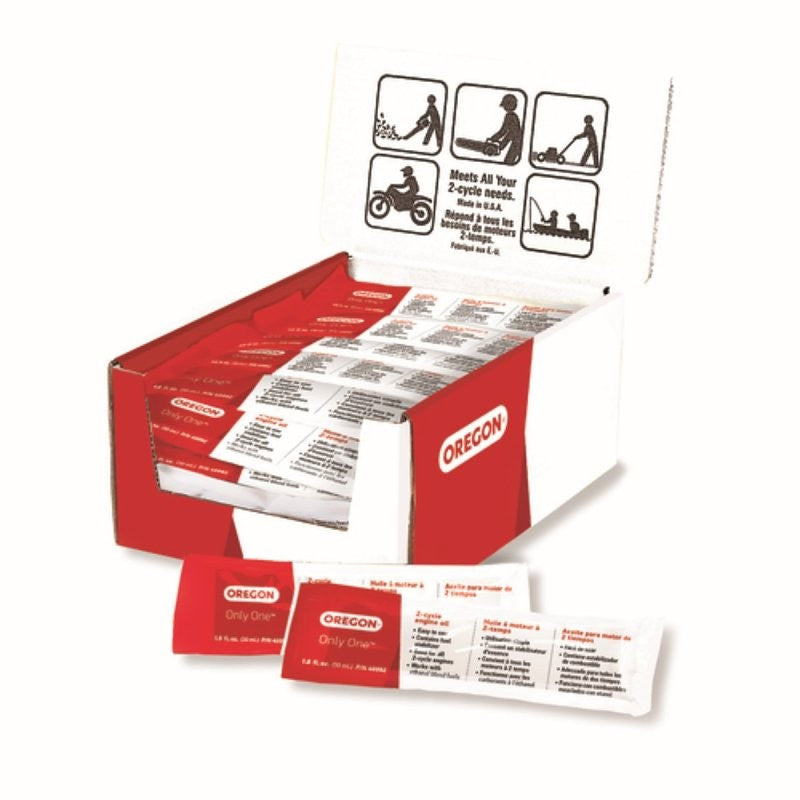 Oregon 40092 Engine Oil, 1.8 oz Pillow Pack (Pack of 48)