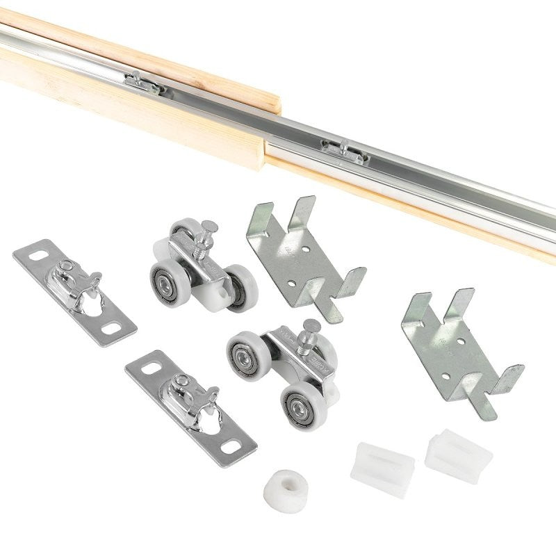 Renin PD3068MKDBB Pocket Door Frame Kit, 36 in W, 80 in H, Commercial Grade