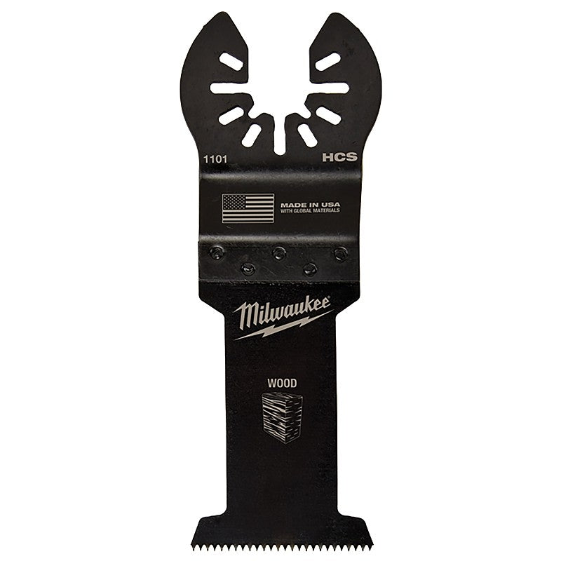 Milwaukee 49-25-1109 Blade, 1-3/8 in, 2 in D Cutting, HCS, 10/PK