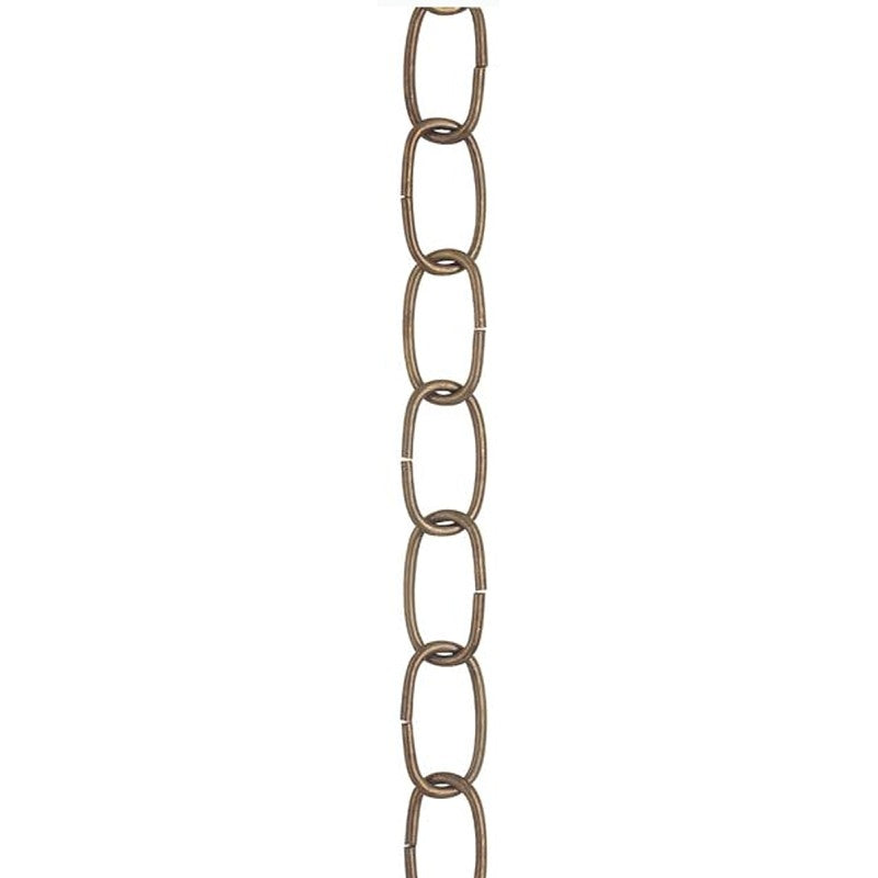 Westinghouse 7007100 Fixture Chain, 3 ft L, Metal, Antique Brass (Pack of 6)