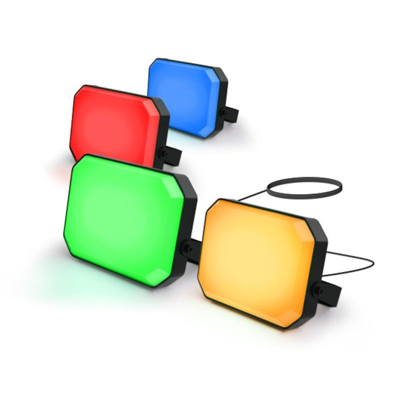 Feit Electric FLD/RGBW/AG/4 Smart Flood Lights with Remote, 24 W, 100/120 V, Multi-Color Light, Floodlight Lamp