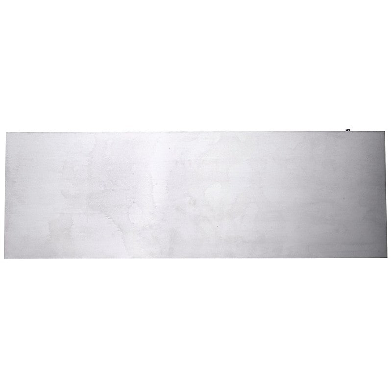 National Hardware 4215BC Series N316-315 Metal Sheet, 8 in W, 24 in L, Plain Tread, Aluminum, Mill (Pack of 3)
