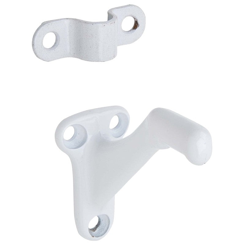 Schlage Ives Series 059AW Handrail Bracket, White, Aluminum