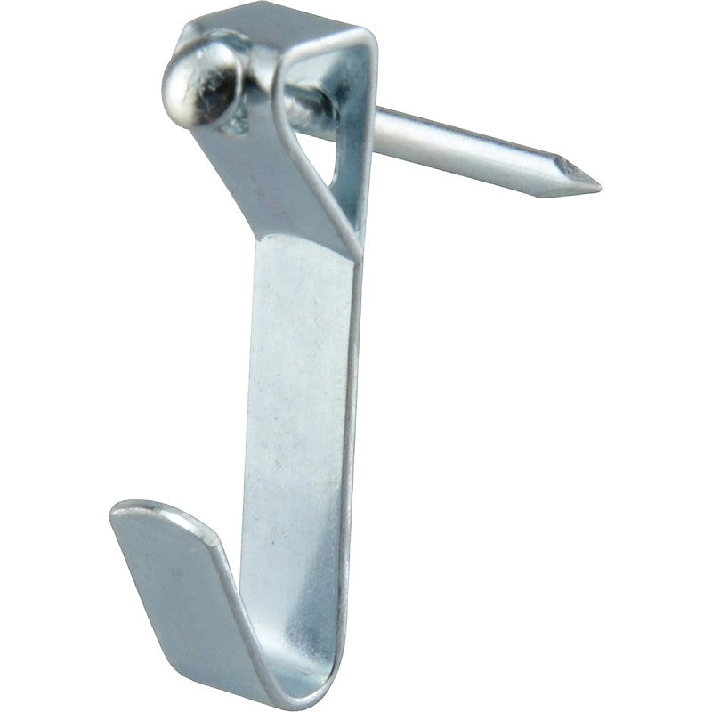 OOK 50052 Conventional Hook, 20 lb, Steel, Zinc, 10/PK