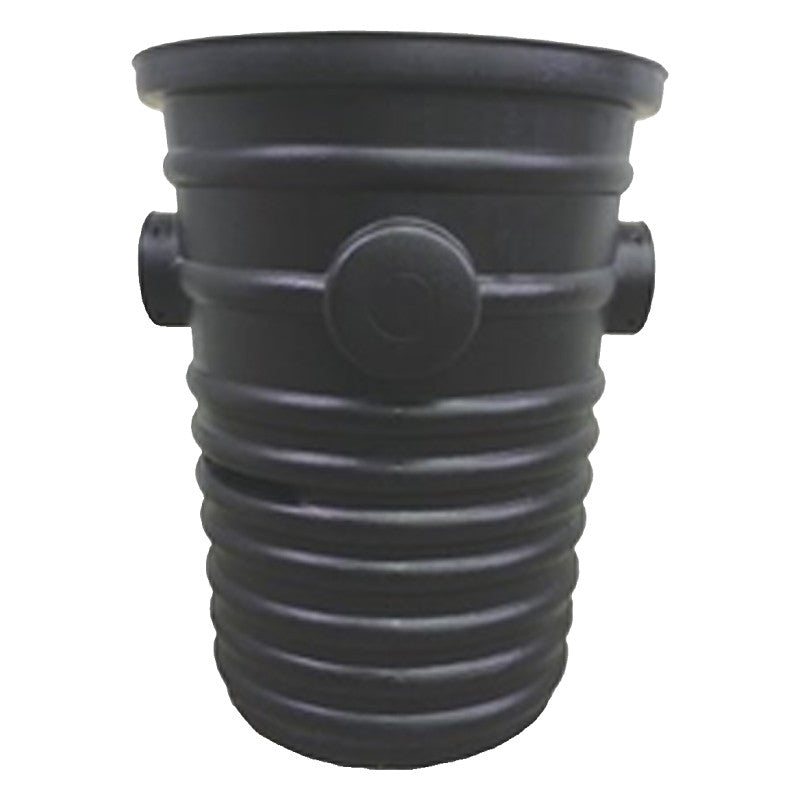 ADS 1524ADH Sump Well, 14 gal Tank, HDPE, Black