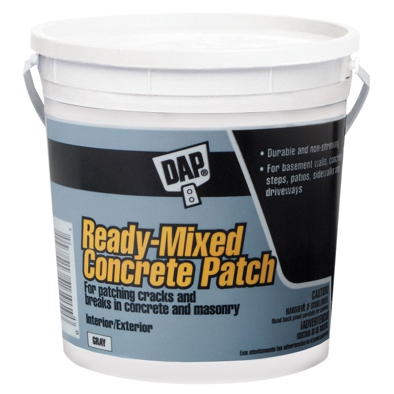 DAP Bondex 31090 Concrete Patch, Gray, 1 gal Pail