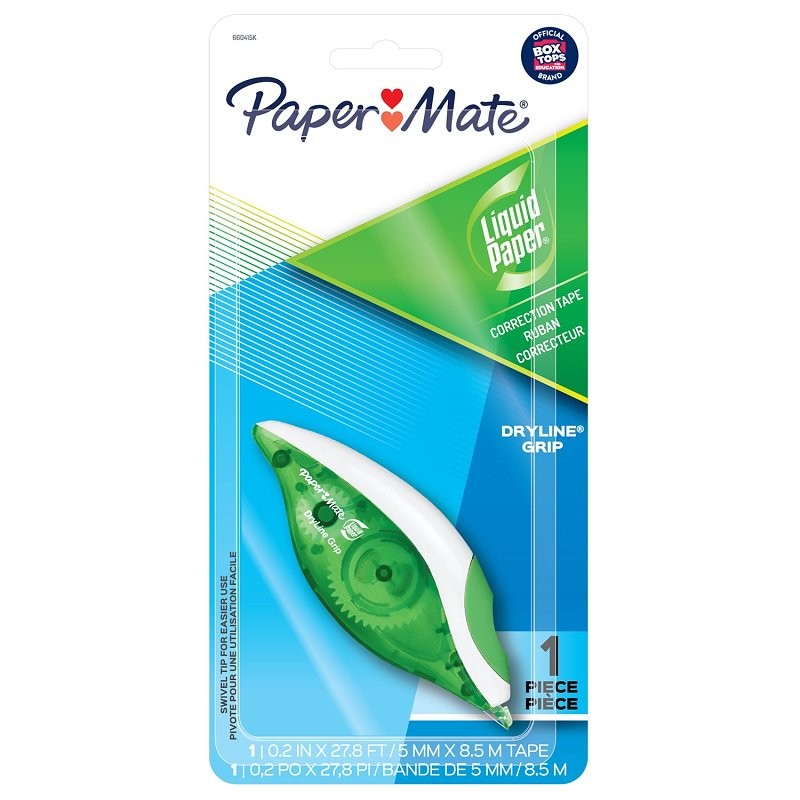 Paper Mate 06604 Correction Tape, 27.8 ft L Tape