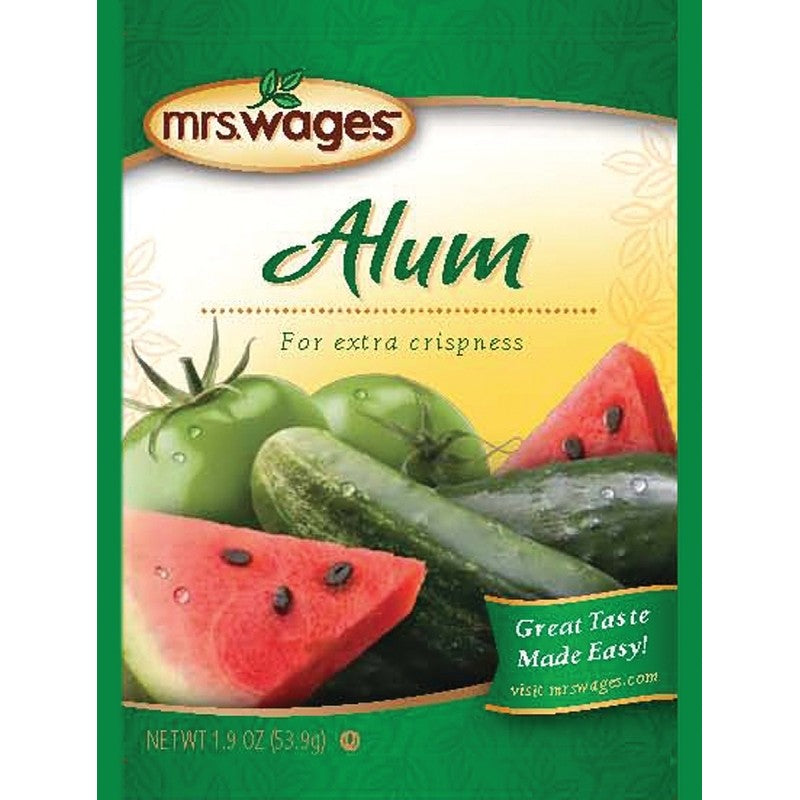 Mrs. Wages W653-DG425 Alum Crisper, 1.9 oz Pouch (Pack of 12)