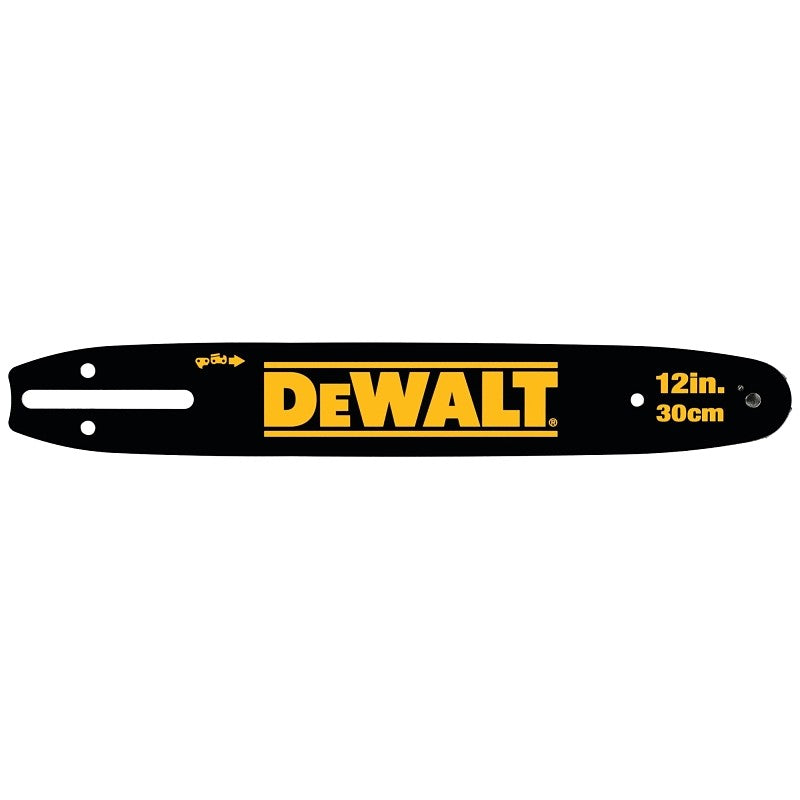 DEWALT DWZCSB12 Chainsaw Bar, 12 in L Bar, 0.043 in, 3/8 in TPI/Pitch, For: DCCS620 12 in Cordless 20 V MAX Chainsaws
