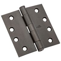 Commercial Door Hinge 4 Inch Square Corner Oil Rubbed Bronze