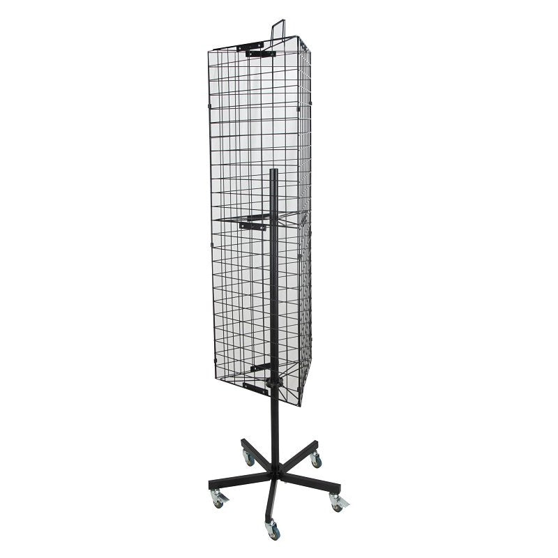 ProSource DR1101 Display Rack, Steel, Black
