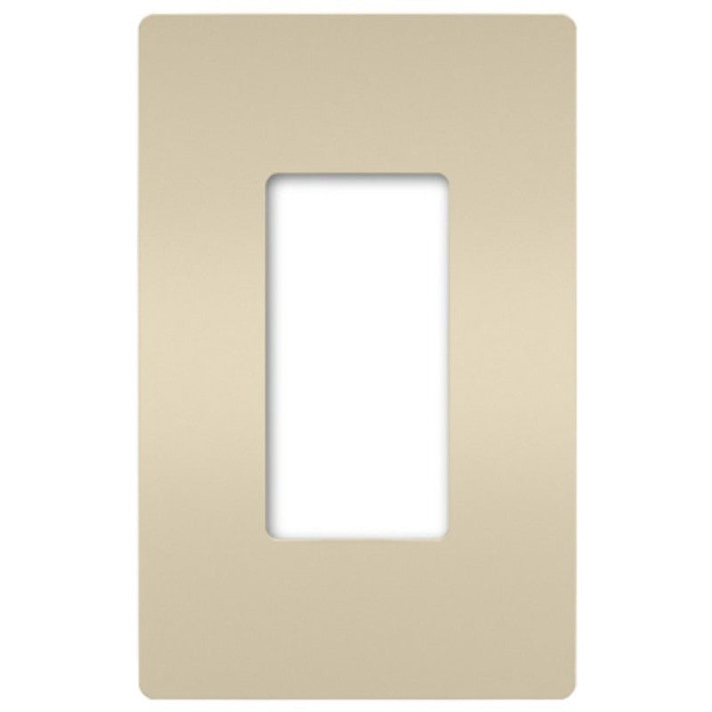 Legrand radiant RWP26LACC6 Switch Wallplate, 4.94 in L, 3.15 in W, 1 -Gang, Polycarbonate, Light Almond