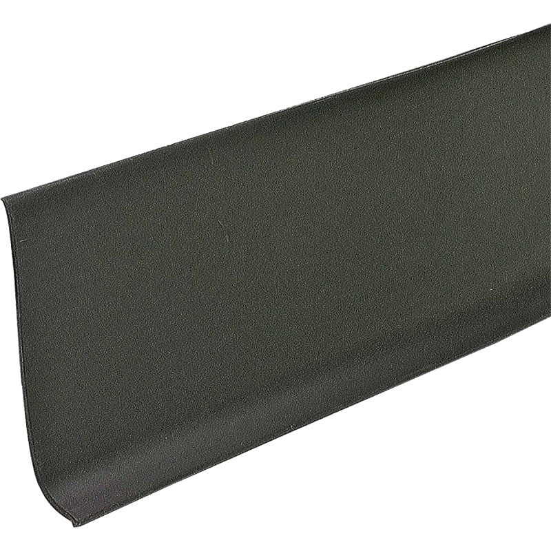 M-D 23662 Series Wall Base, 1/2 in Thick, Black, 4 ft L, 4 in W, Vinyl (Pack of 18)