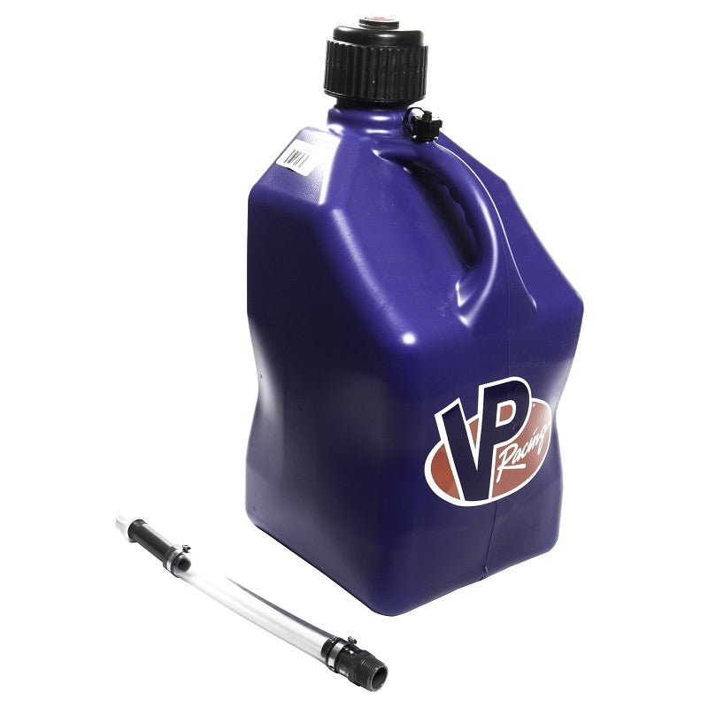 VP Racing 3536 Motorsport Container, 5 gal, Polyethylene, Blue