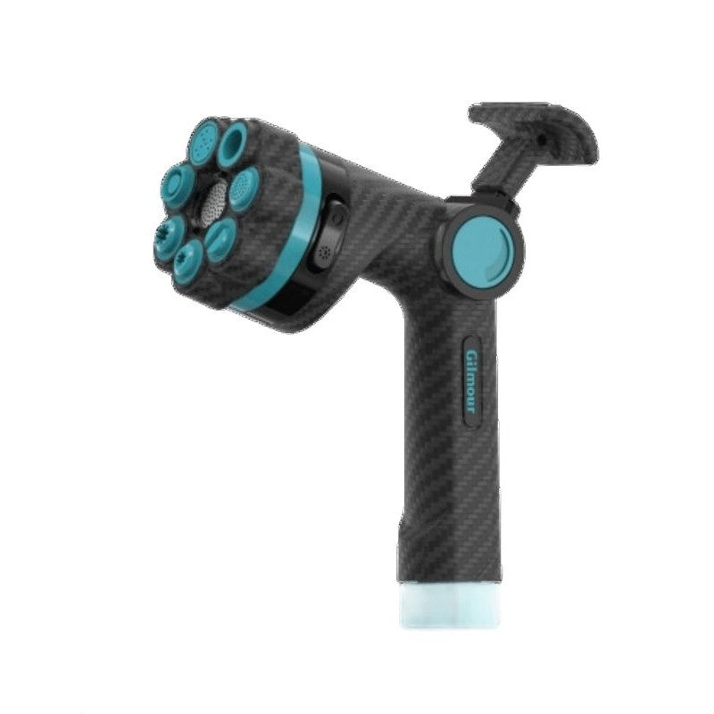 Gilmour Mfg 885114-1001 Extra Heavy-Duty Fireman's Preset Nozzle, Swivel, Metal/Plastic/Rubber