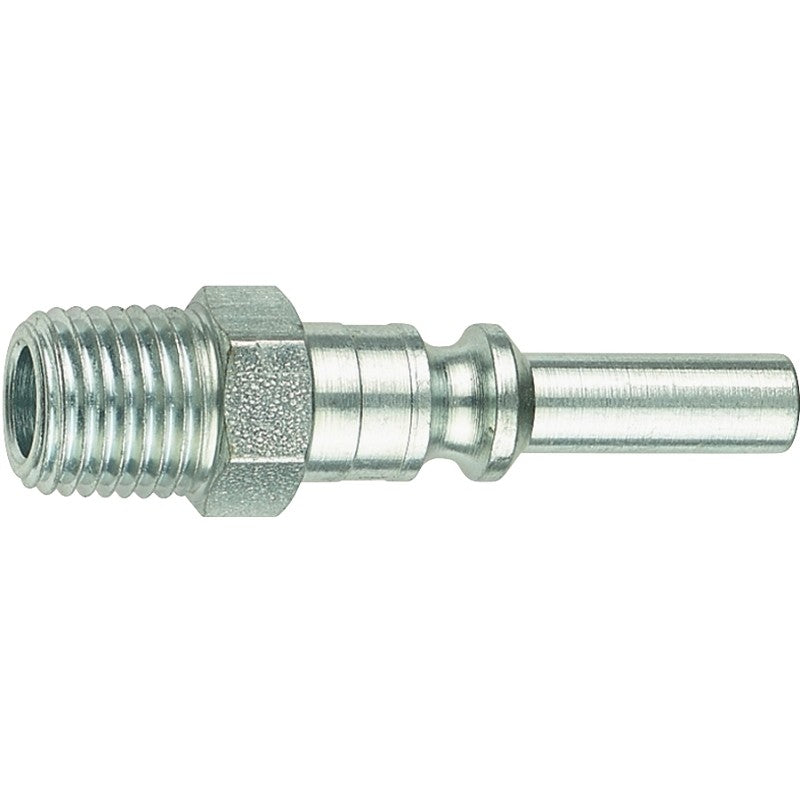 Tru-Flate 12-425 Plug, L-Style, 1/4 in, MNPT, Steel