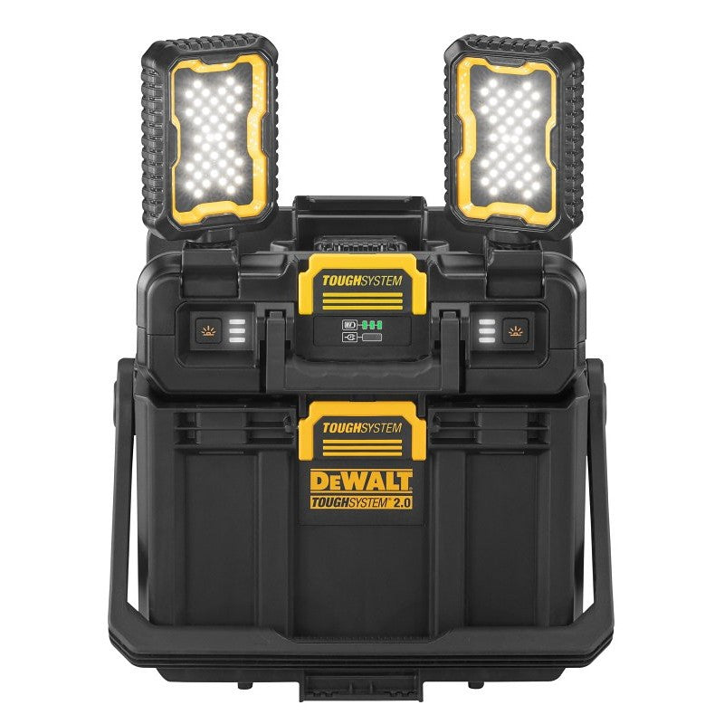 DEWALT DWST08060 Adjustable Work Light, 120 V, 40 W, LED Lamp, 4000 Lumens, Black