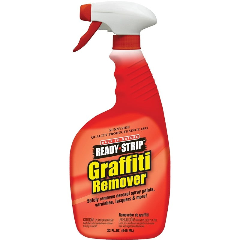 Sunnyside 68932 Graffiti Remover, Liquid, Mild, 32 oz, Can (Pack of 6)