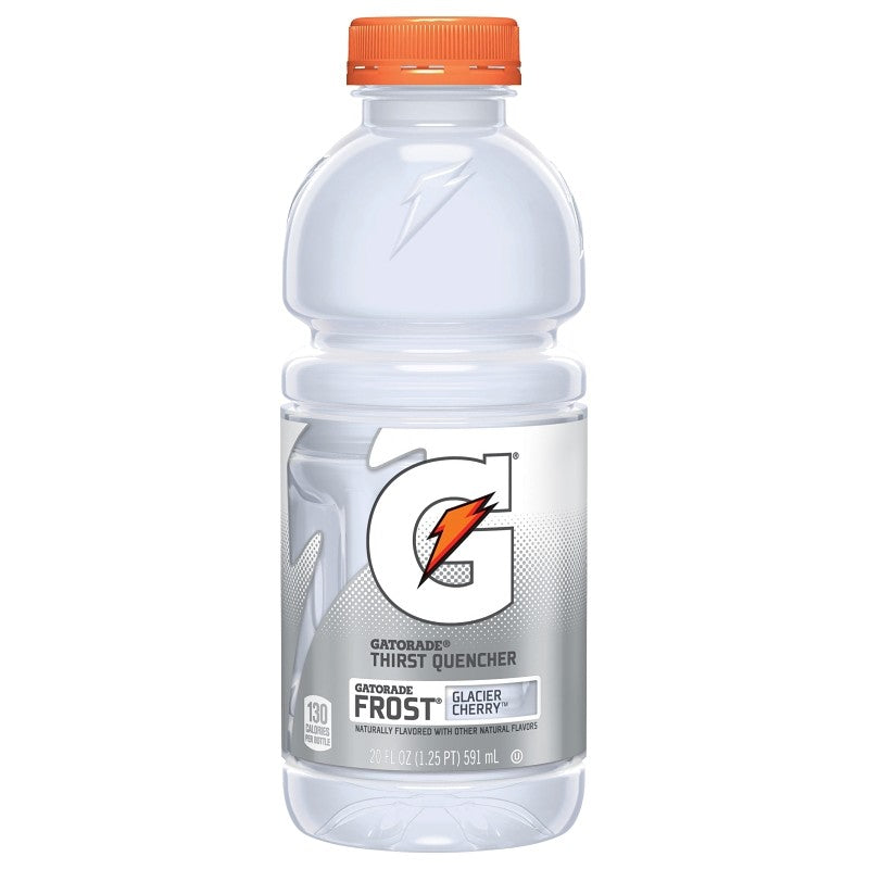 Gatorade 4214 Thirst Quencher, Glacier Cherry Flavor, 20 oz Bottle (Pack of 24)