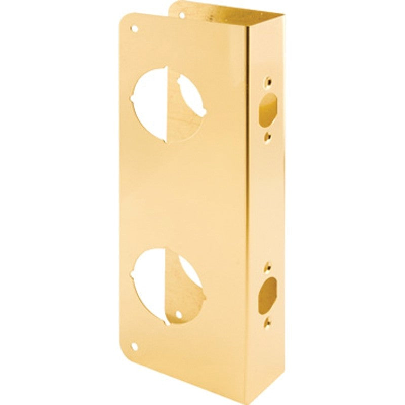 Prime-Line U 9560 Series Lock and Door Reinforcer, Includes: (4) #8 x 5/8 in Phillips Truss Head Screws