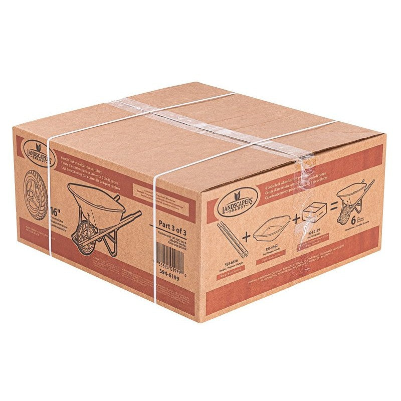 Landscapers Select 34570 Wheelbarrow Part, For: 6 cu-ft Steel Wheelbarrow Kit