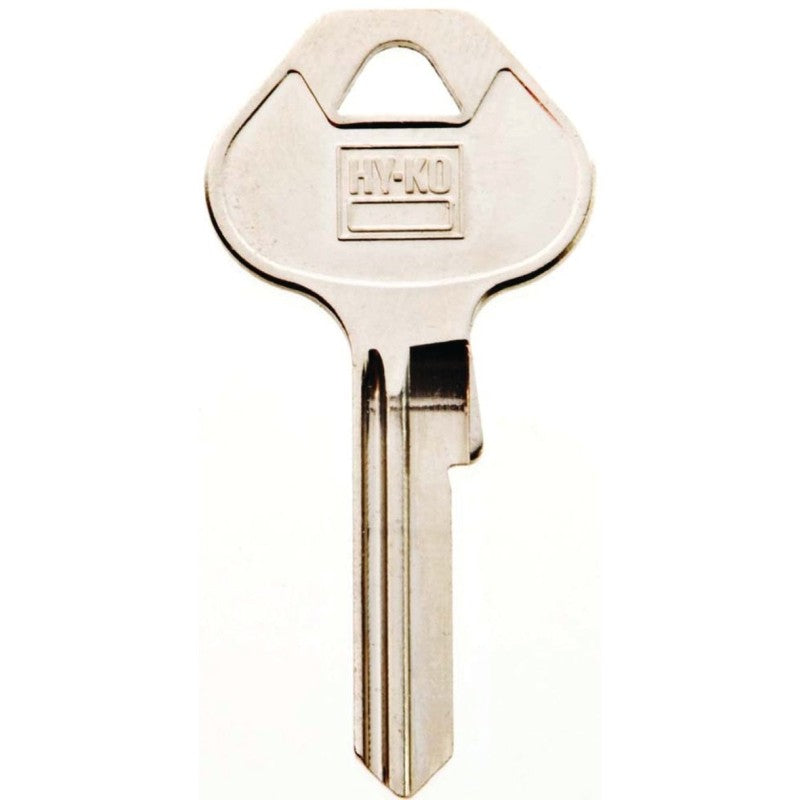 Hy-Ko 11010M70 Key Blank, Brass, Nickel, For: Master Locks and Padlocks, M70 Key Number (Pack of 10)
