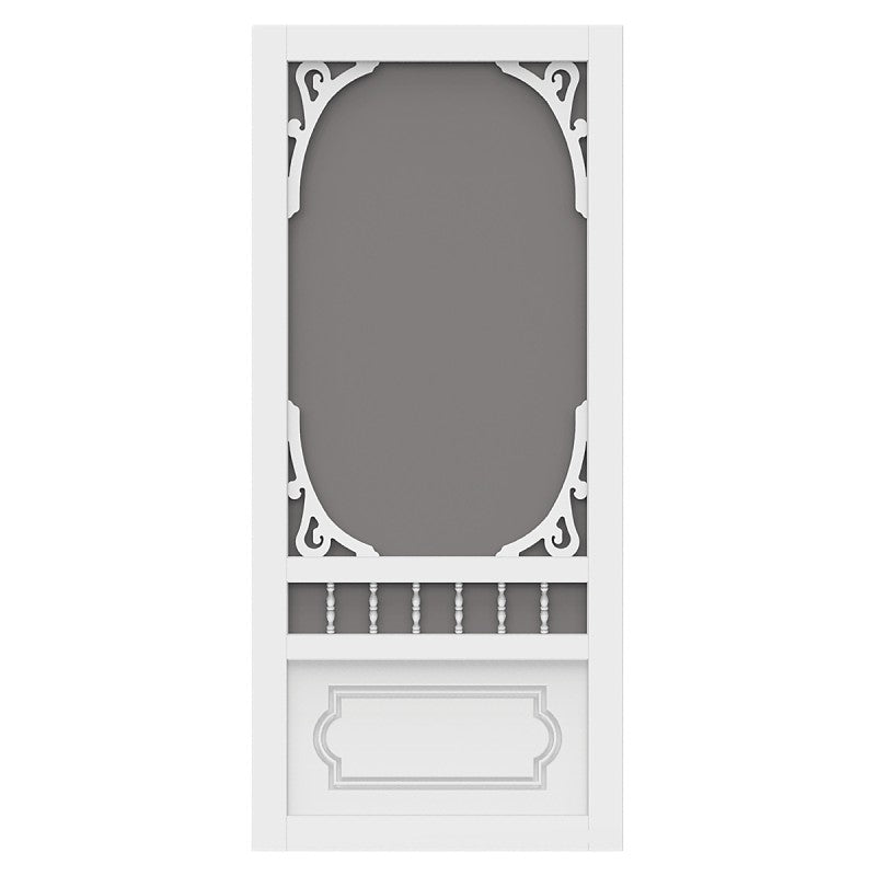 SCREEN TIGHT BH36HD Screen Door, 36 in W, 80 in H, White