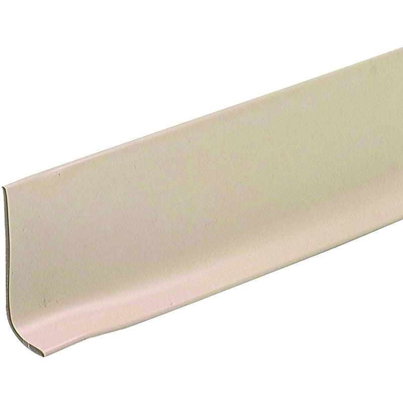 M-D 75655 Wall Base, 4 ft L, 2-1/2 in W, Vinyl, Beige (Pack of 18)