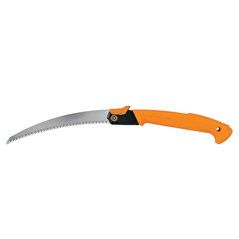 Fiskars 394960-1001 Pro Folding Saw, Steel Blade, Ergonomic, Soft Grip Handle, 12 in OAL