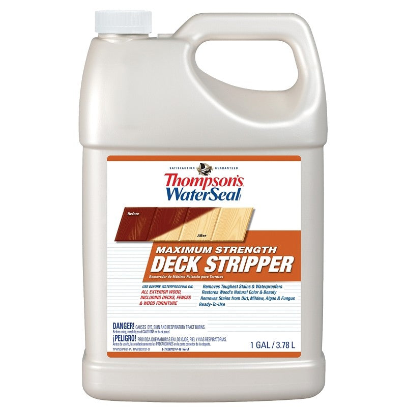 Thompson's WaterSeal TH.087721-16 Deck Stripper, 1 gal (Pack of 4)