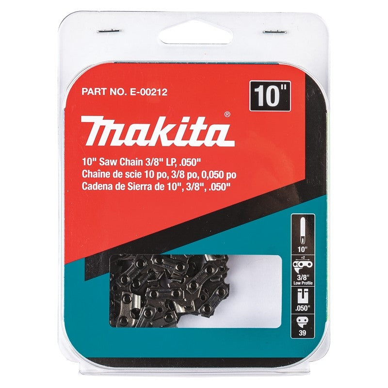 Makita E-00212 Chainsaw Chain, 91PX Chain, 0.05 in Gauge, 3/8 in TPI/Pitch, 39-Link