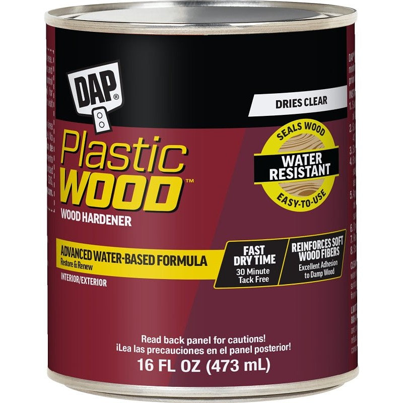 Plastic Wood 7079821000 Hardener, Solid, Natural, 16 oz Can