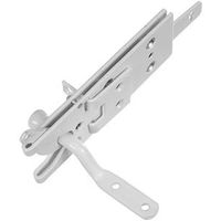 Vinyl Gate Automatic Latch White Aluminum