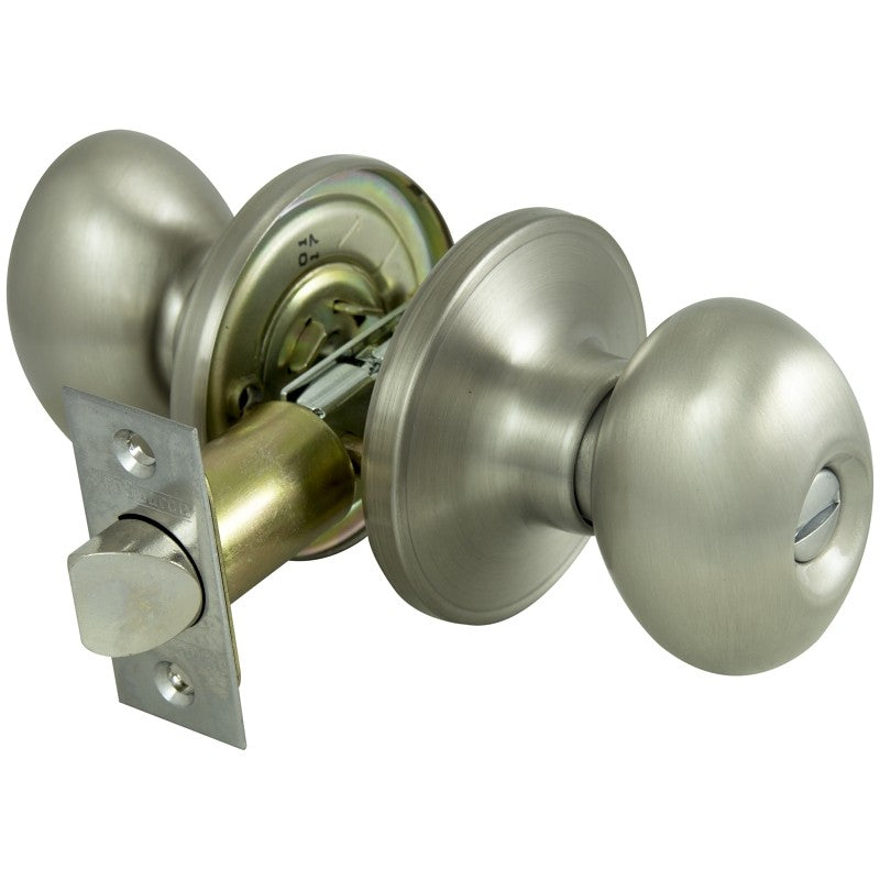 ProSource TYLP10V-PS Privacy Lockset, Tubular Design, Brass