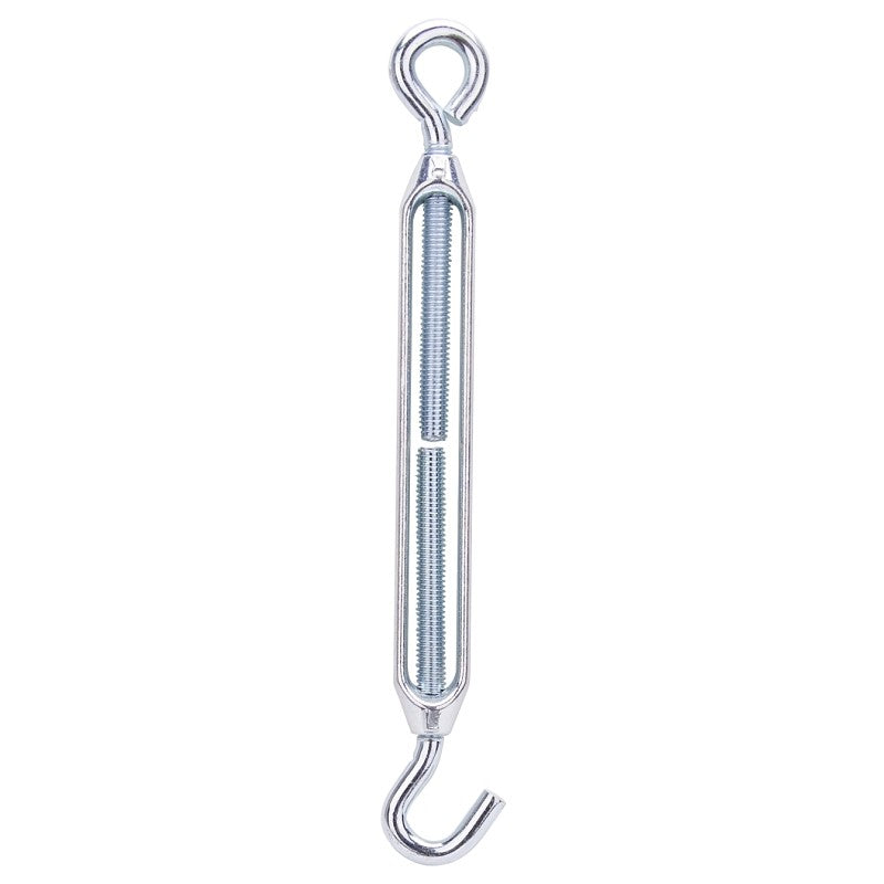 ProSource LR339 Turnbuckle, 3/8 in Thread, Hook, Eye, 15 in L Take-Up, Aluminum (Pack of 10)