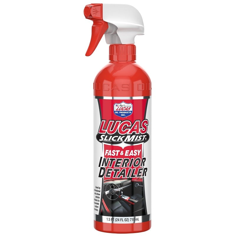 Lucas Oil 10514 Slick Mist Interior Detailer, 24 oz, Liquid, Bubble Gum