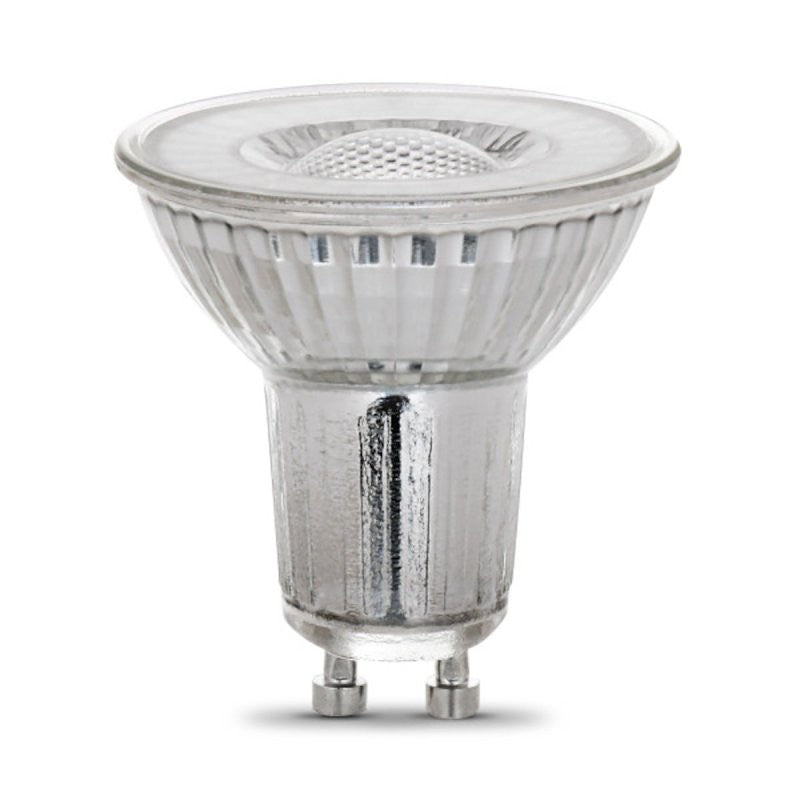 Feit Electric BPMR16GU10/500/93 LED Lamp, Track/Recessed, 450 Lumens, 6 W, MR16 Lamp, 50 W Equivalent, GU10 Lamp Base