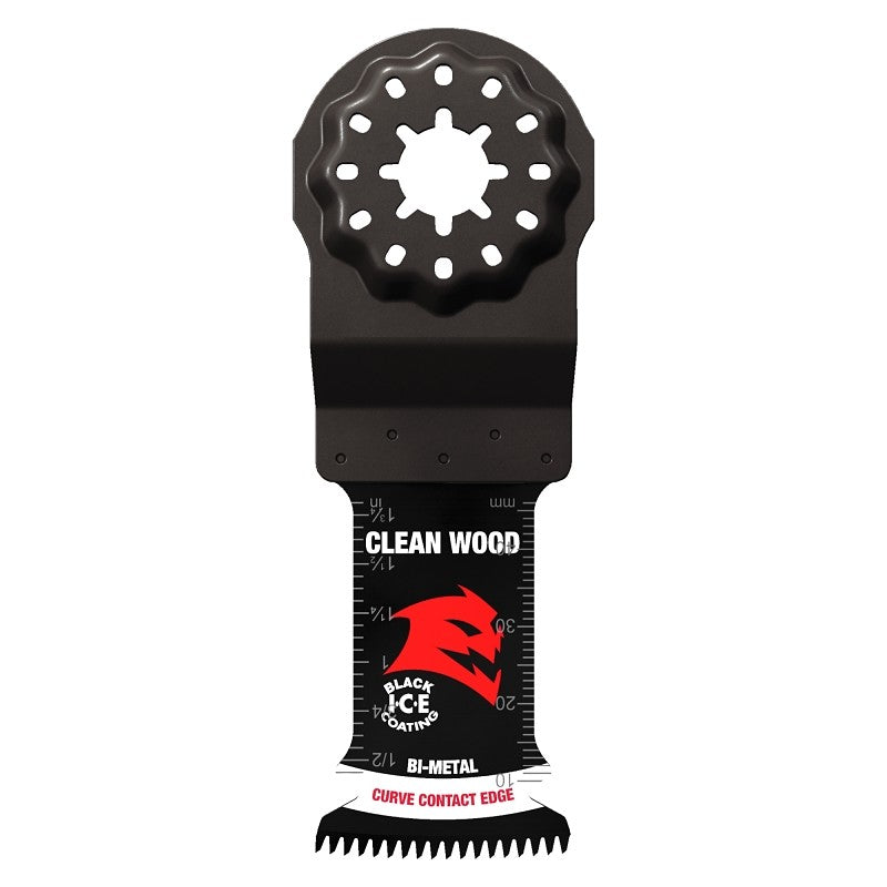 Diablo DOS125JBW Oscillating Blade, 1-1/4 in, 2 in D Cutting, Bi-Metal
