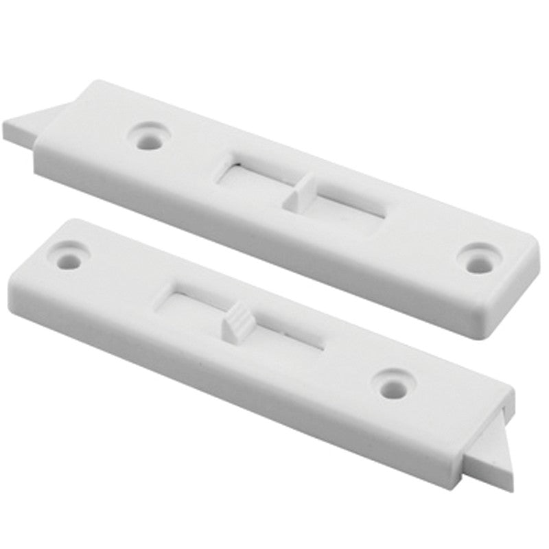 Prime-Line F 2671 Tilt Latch, Plastic, 1/PR, Includes: (1) Left Hand Latch, (1) Right Hand Latch, Fastener (Pack of 6)