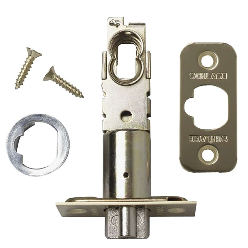 Schlage 40-251 Deadbolt Latch, Metal, Bright Brass
