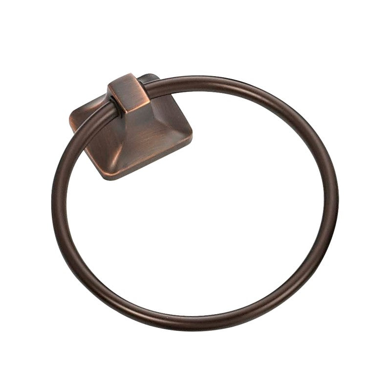 Boston Harbor 3660-35-07-SOU Towel Ring, 5-7/8 in Dia Ring, Wall Mounting