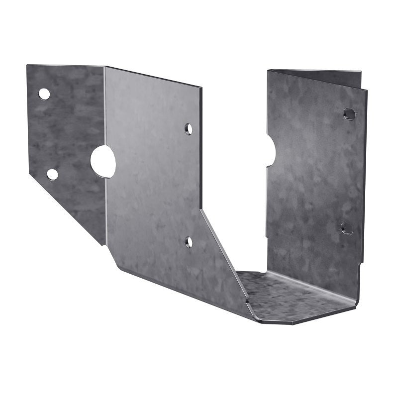 Simpson Strong-Tie SUR SUR26Z Hanger, 5 in H, 2 in D, 1-9/16 in W, Steel, ZMAX, Face Mounting (Pack of 10)