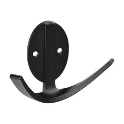 Modern Double Robe Hook 3 Inch Oil Rubbed Bronze (POS)