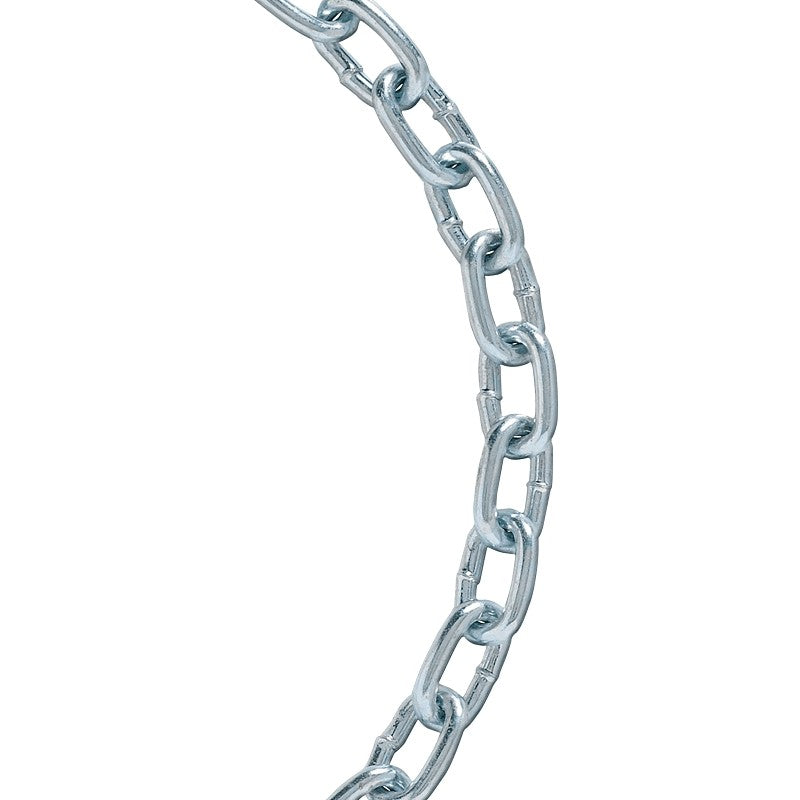 Baron 7252 Machine Twist Chain, #2/0, 70 ft L, 520 lb Working Load, Zinc