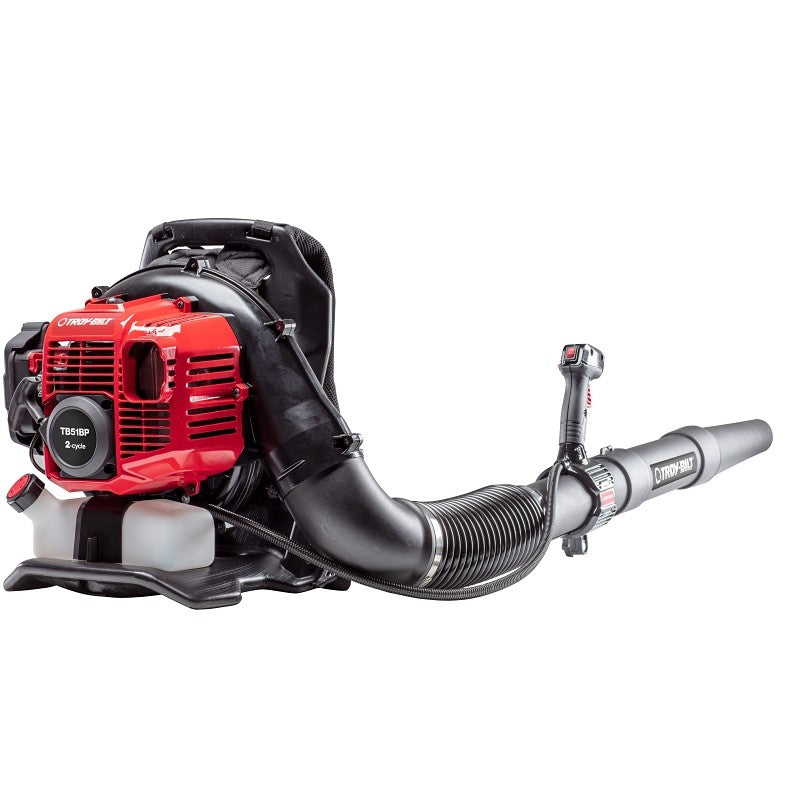 Troy-Bilt 41AR51BP766 Backpack Leaf Blower, Gas, 51 cc Engine Displacement, 2-Cycle Full-Crank Engine, 600 cfm Air