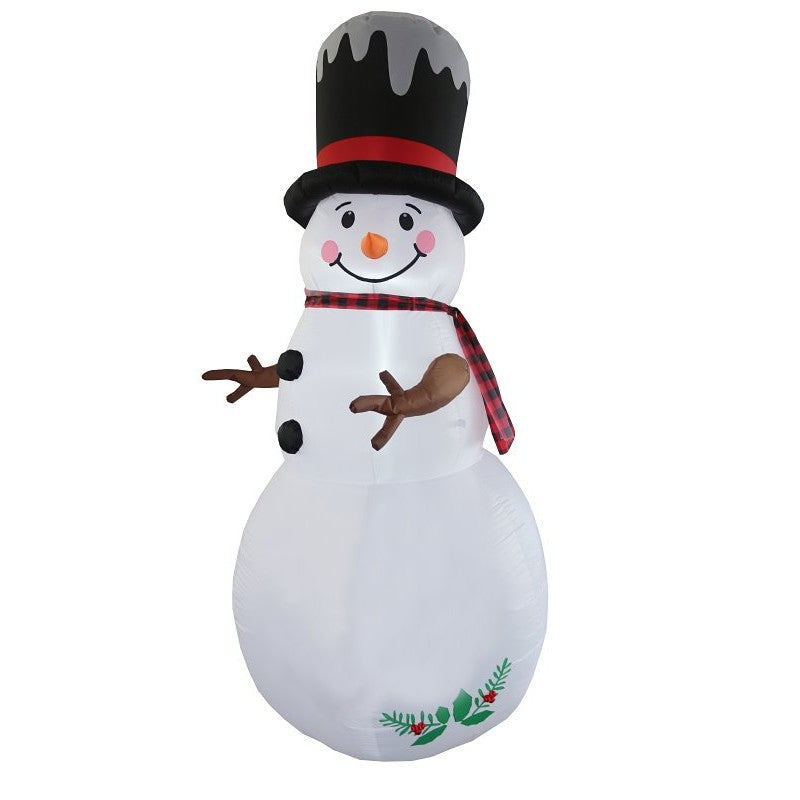 J Hofert Co 5603 Inflatable Snowman, 8 ft