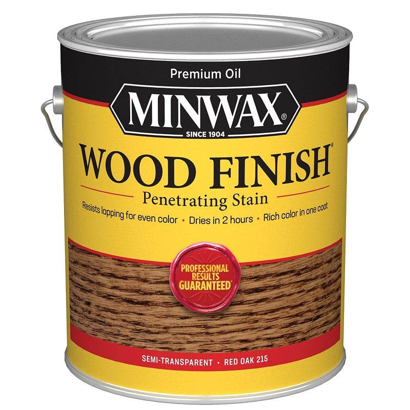 Minwax 71040000 Wood Stain, Oil Base, Red Oak, Liquid, 1 gal, Can (Pack of 2)