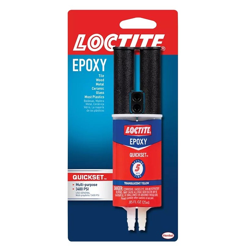 Loctite 1395391 Epoxy Resin, Liquid, 0.85 oz Syringe