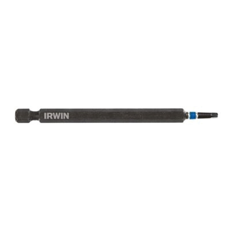 Irwin IWAF33SQ1 Insert Bit, #1 Drive, Square Drive, 1/4 in Shank, Hex Shank, 4 in L, Steel