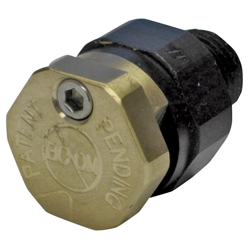 Valley Industries BN2BP088LSX-CS Boomless Nozzle, Specifications: 3/8 in MPT, 0.088 in Orifice, Polypropylene